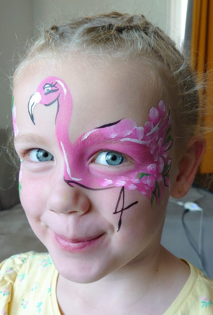 Schmink Flamingo